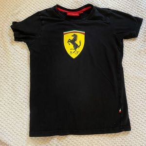 Vintage Ferrari tight tee.